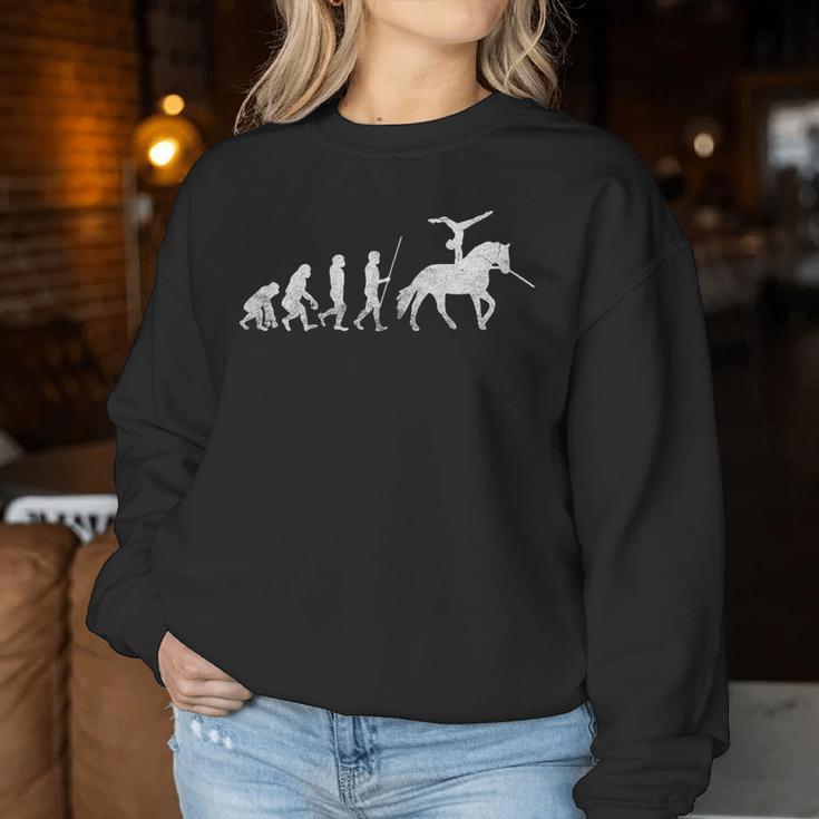 Women's Rideraulting Evolution Evolution Sweatshirt Frauen Lustige Geschenke