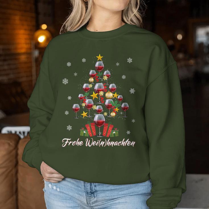 Christmas Outfit Women's Christmas Wine Christmas Sweatshirt Frauen Lustige Geschenke