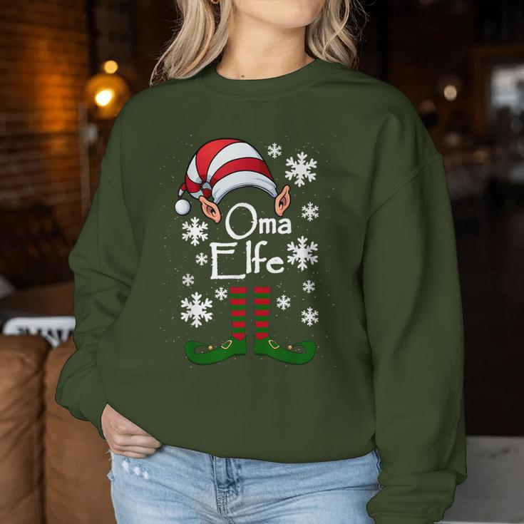 Elf Grandma Grandmother Elf Christmas Ugly Christmas Sweatshirt Frauen Lustige Geschenke