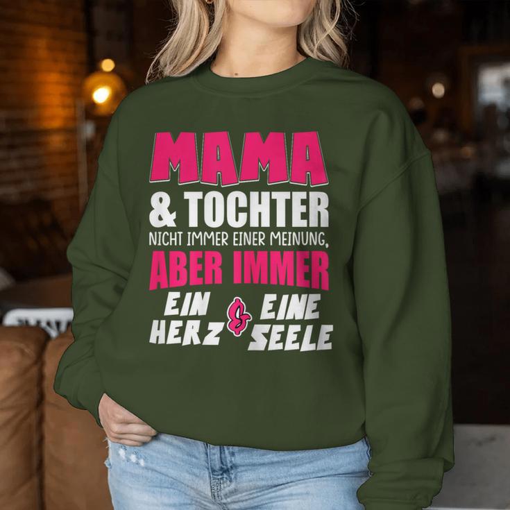 Mum And Daughter Mother For Mother's Day Christmas Sweatshirt Frauen Lustige Geschenke