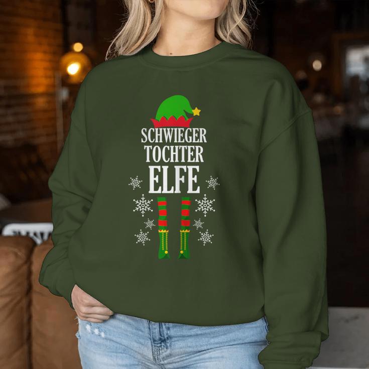 Women's Daughter-In-Law Elf Christmas Elf Christmas Sweatshirt Frauen Lustige Geschenke