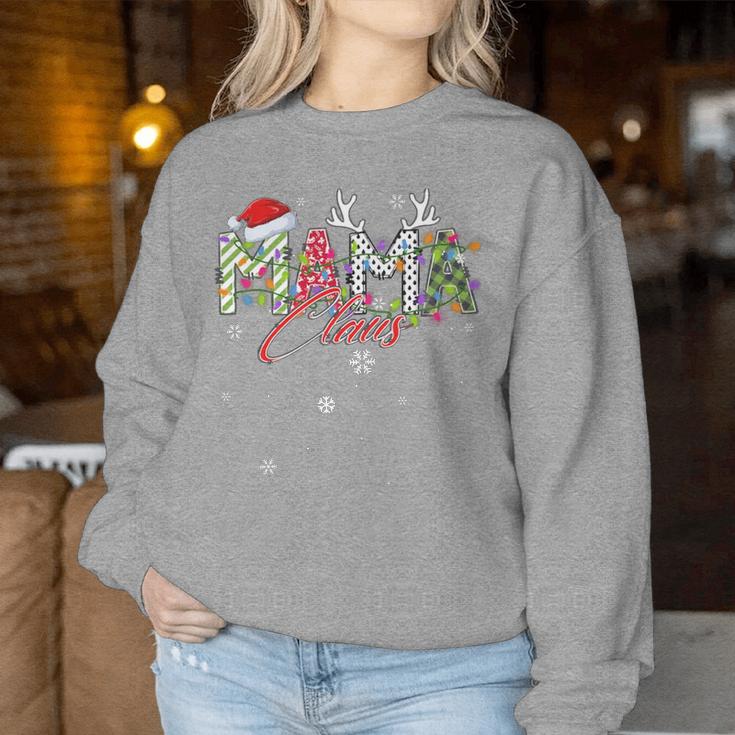 Mama Claus Family Matching Group Ugly Christmas Jumper Sweatshirt Frauen Lustige Geschenke