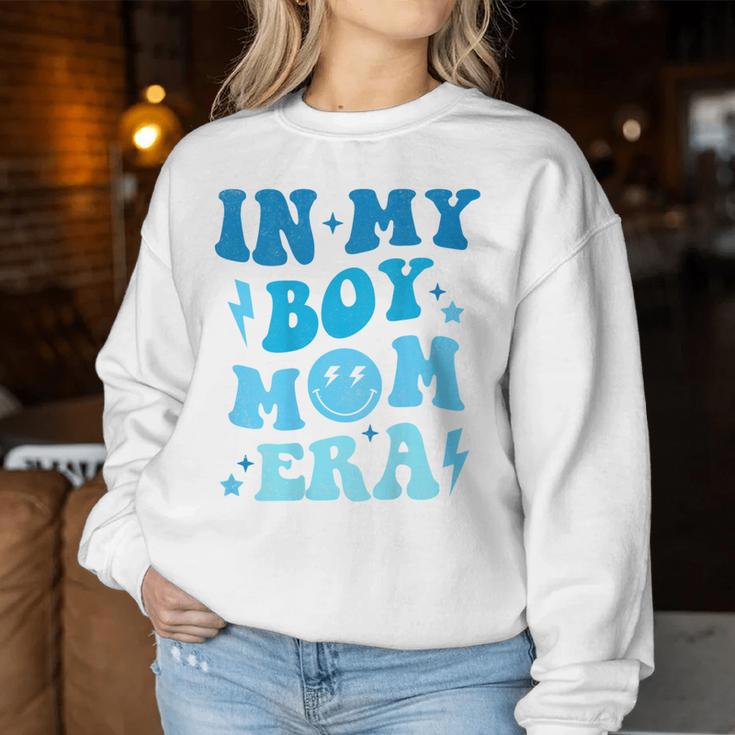 In My Boy Mom Era On Back Sweatshirt Frauen Lustige Geschenke