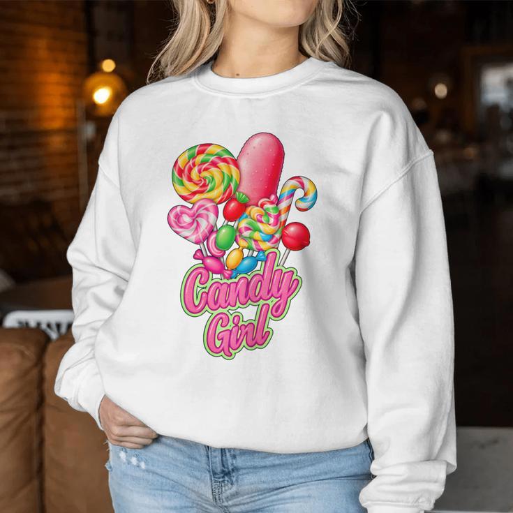 Candy And Girl Candy Lovers Cute X Carnival Costume Sweatshirt Frauen Lustige Geschenke