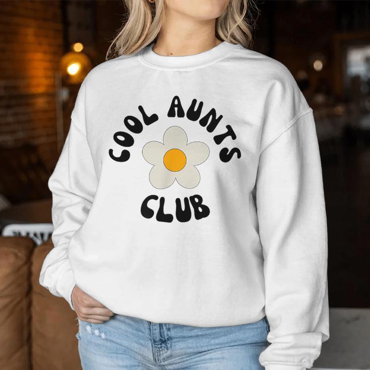 Floral Cool Aunts Club Auntie Again Gray Sweatshirt Frauen Lustige Geschenke