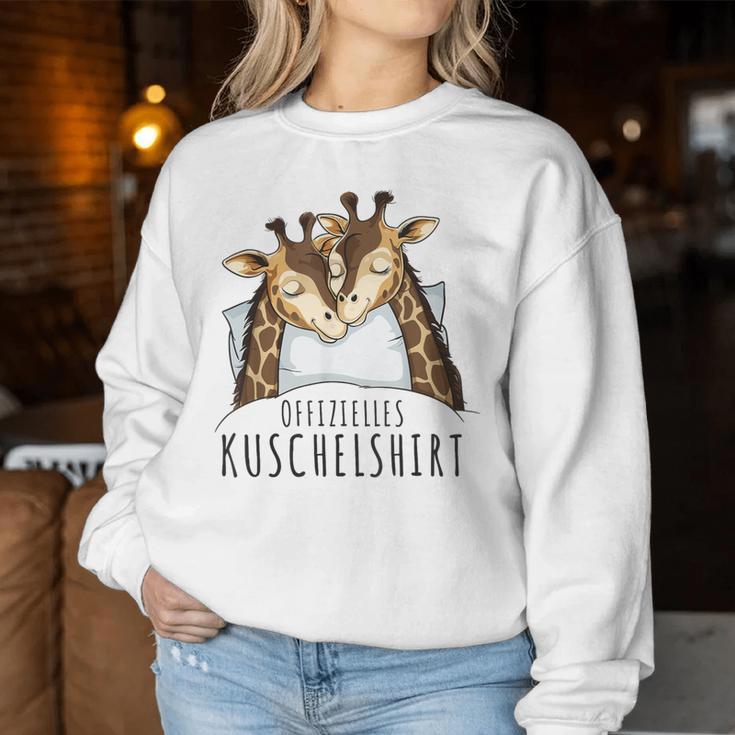 Giraffe Official Cuddly Sweatshirt Frauen Lustige Geschenke