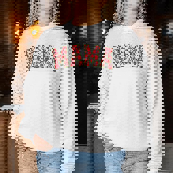 Mama Of The Berry First Birthday Strawberry Family Matching Women Sweatshirt Funny Gifts