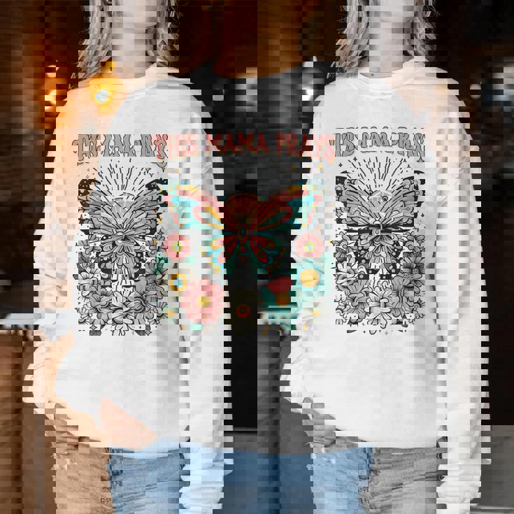 This Mama Prays Christian Mommy Faith Mother's Day Women Sweatshirt Unique Gifts