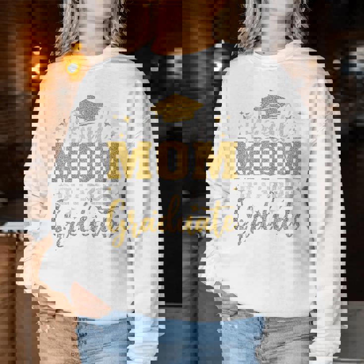 Mom Senior 2025 Proud Mom Of A Class Of 2025 Graduate Women Sweatshirt Personalized Gifts