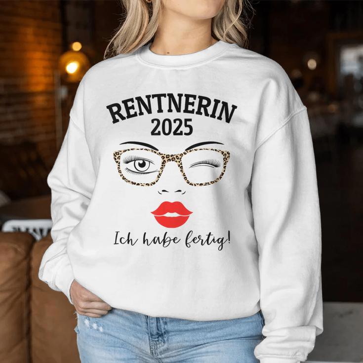 Pensioner 2025 Leopard Glasses For Woman In Retirement Have Ready Sweatshirt Frauen Lustige Geschenke