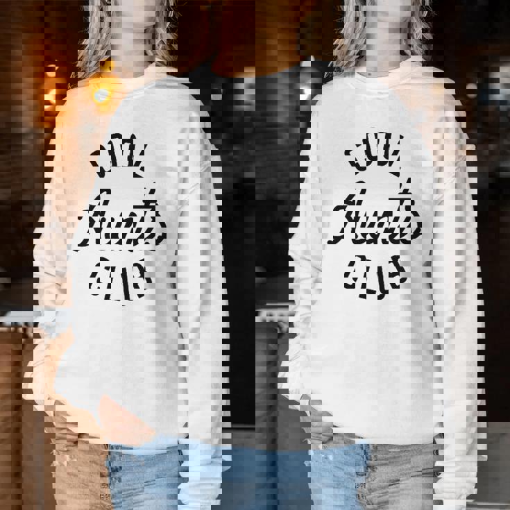 Retro Cool Aunts Club Best Auntie Ever Divertido Bolsillo Para Tía Sudadera Mujer Regalos divertidos