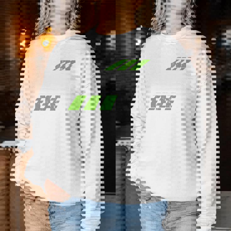 Retrointage Kawasaki Green City For Or Women Sweatshirt Frauen Lustige Geschenke