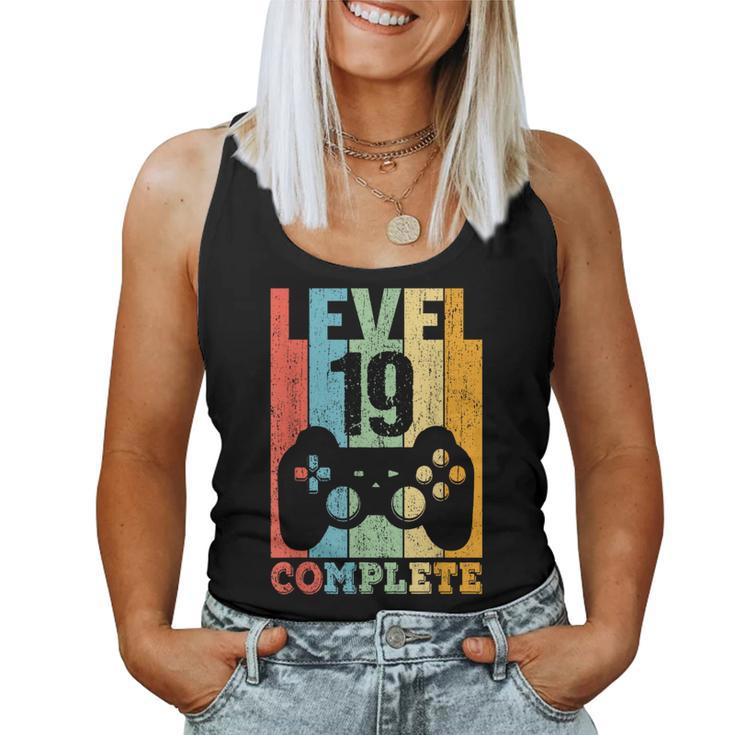 19Th Birthday Boy Girl Level 19 Years 2004 Tank Top Frauen