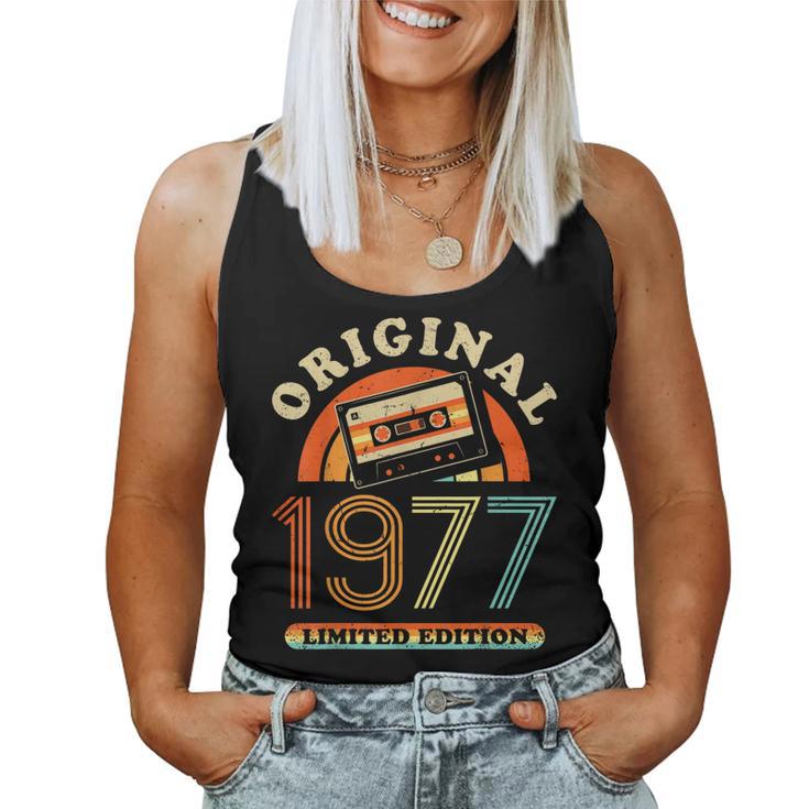 47Th Birthday Original Womenintage 1977 Tank Top Frauen