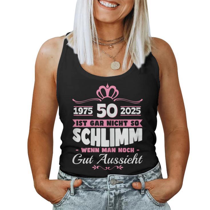 50Th Birthday Woman 50Th Birthday Women'sintage 1975 Women's Tank Top Frauen