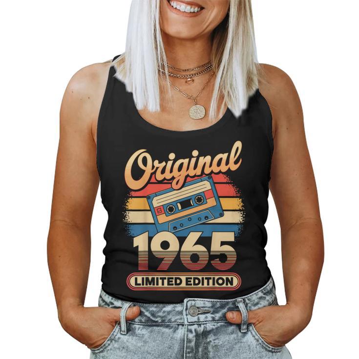 60Th Birthday Man Woman 60 Years Decoration 1965 Tank Top Frauen