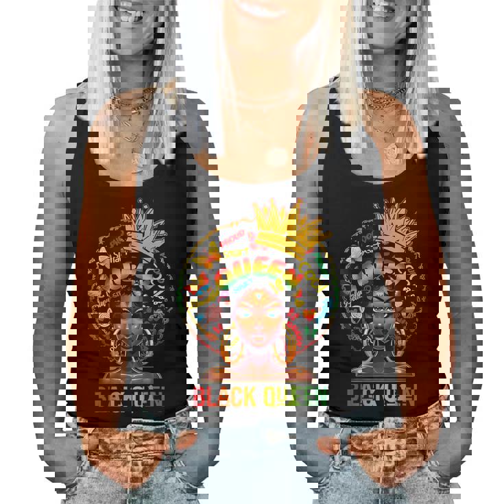 Black History Queen Black History Month African Womens Women Tank Top