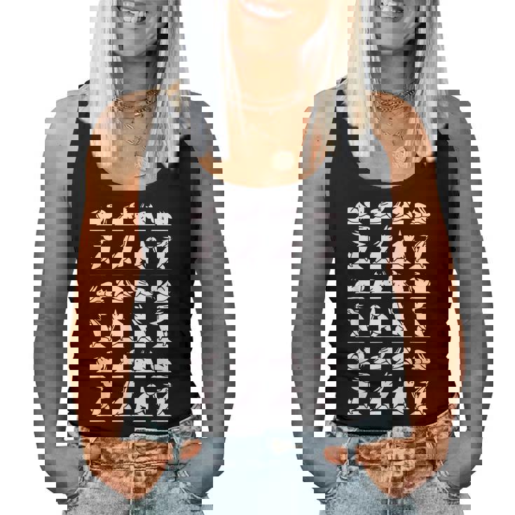 Bunny Yoga Conejitos Ejercicios Deportes Rabbit Fitness Camiseta sin mangas para mujer