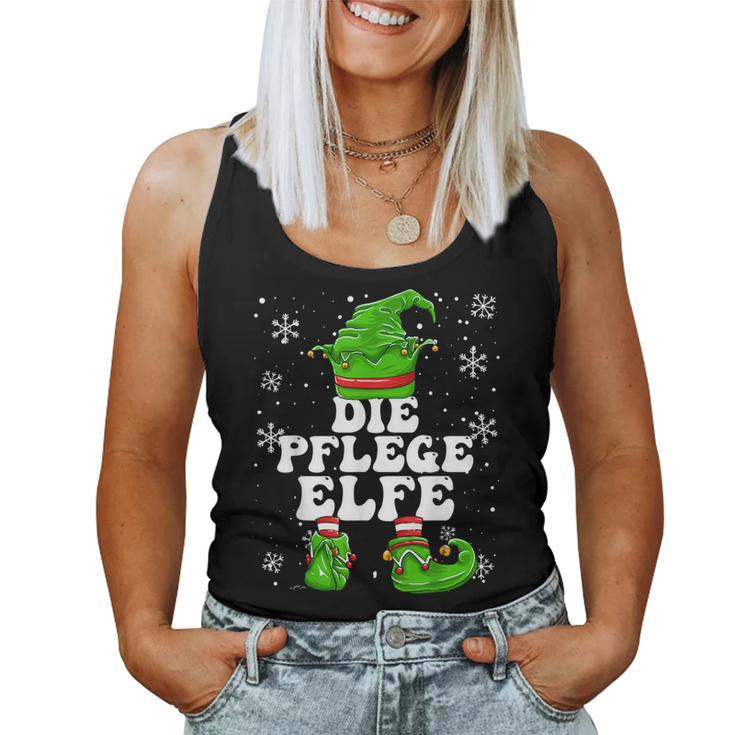 Care Elf Women's Nursing Home Elf Nurse Christmas Tank Top Frauen