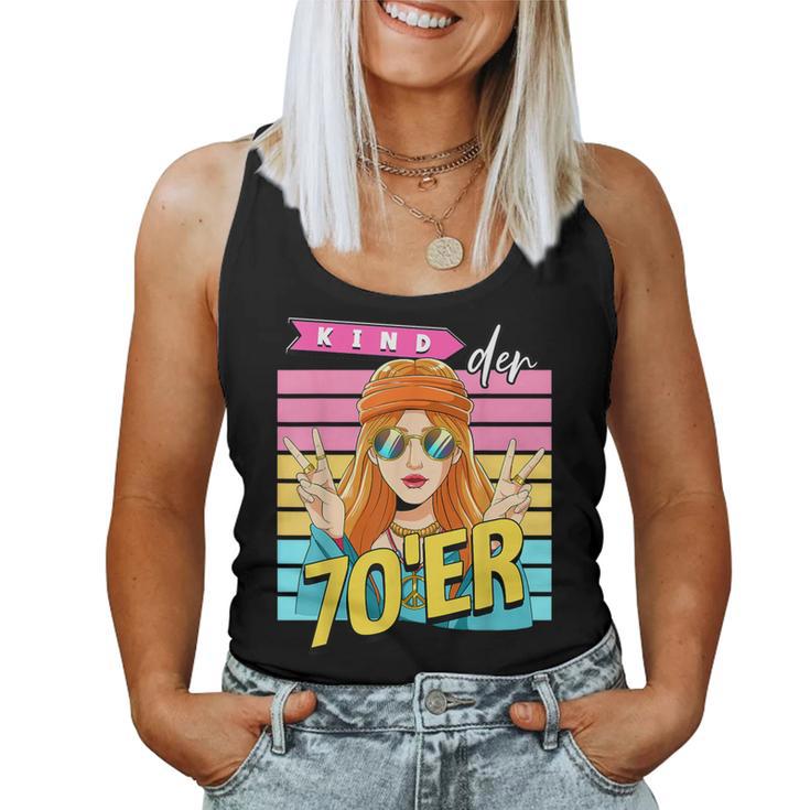 Child Of The 70S Woman Costume Tank Top Frauen