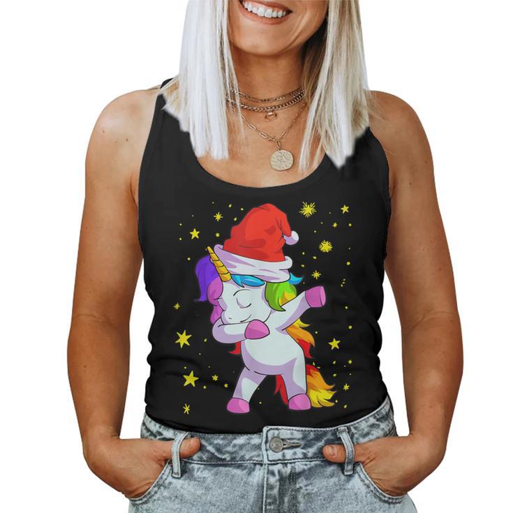 Christmas Children's Unicorn Girls Christmas Tank Top Frauen