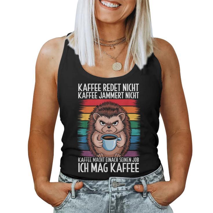 Coffee Talks Not Saying Christmas Fun Tank Top Frauen