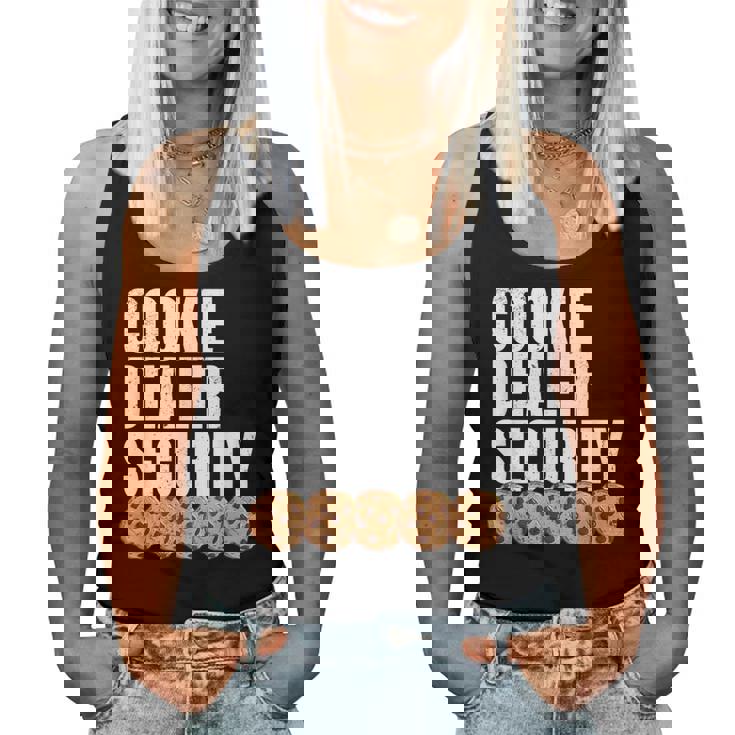 Cookie Dealer Security Cookie Dealer Scout For Girls Women Tank Top