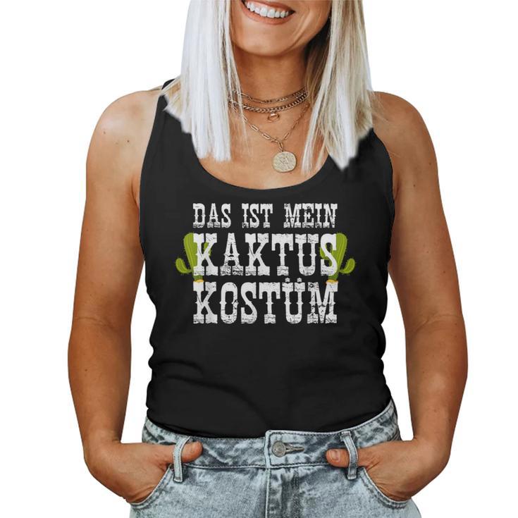 Das Ist Mein Cactus Motif Tank Top Frauen