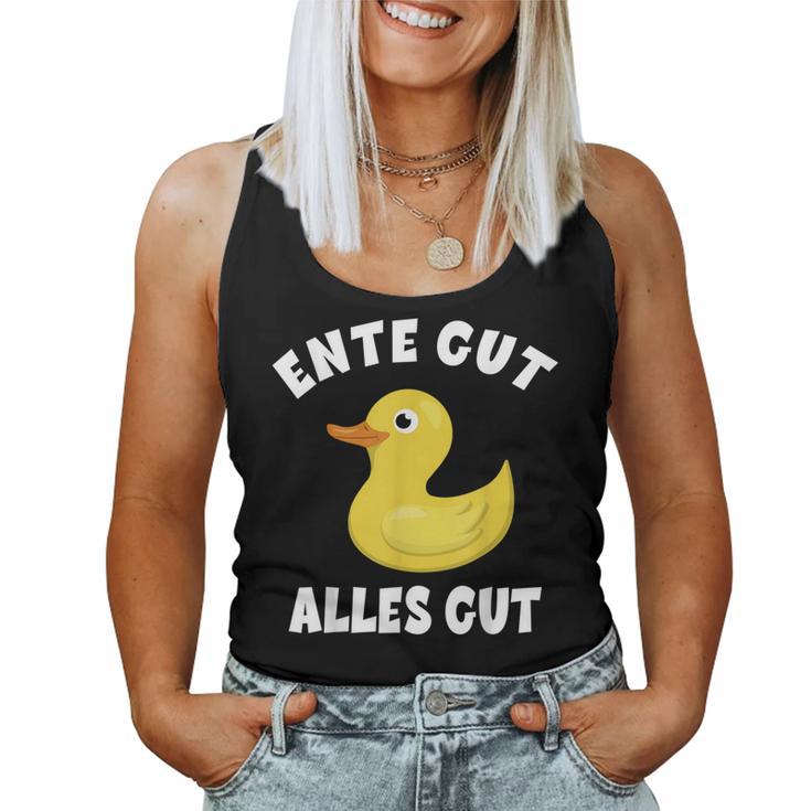 Duck Good Everything Good Squeaky Duck Yellow Duck Tank Top Frauen