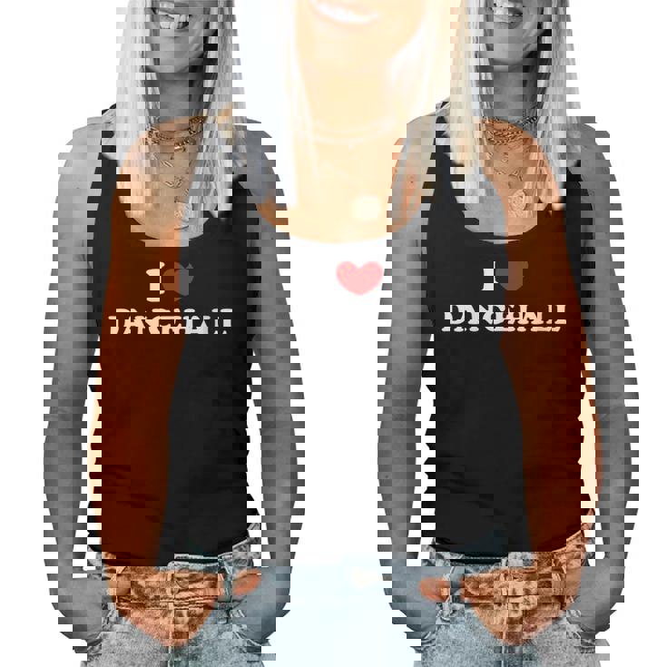 Me Encanta El Dancehall Me Encanta El Dancehall Cuello Camiseta sin mangas para mujer