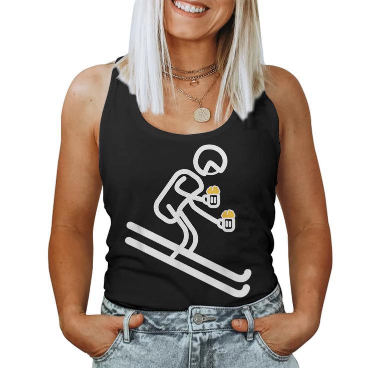 Apre Ski Man Beer Lover Tank Top Frauen