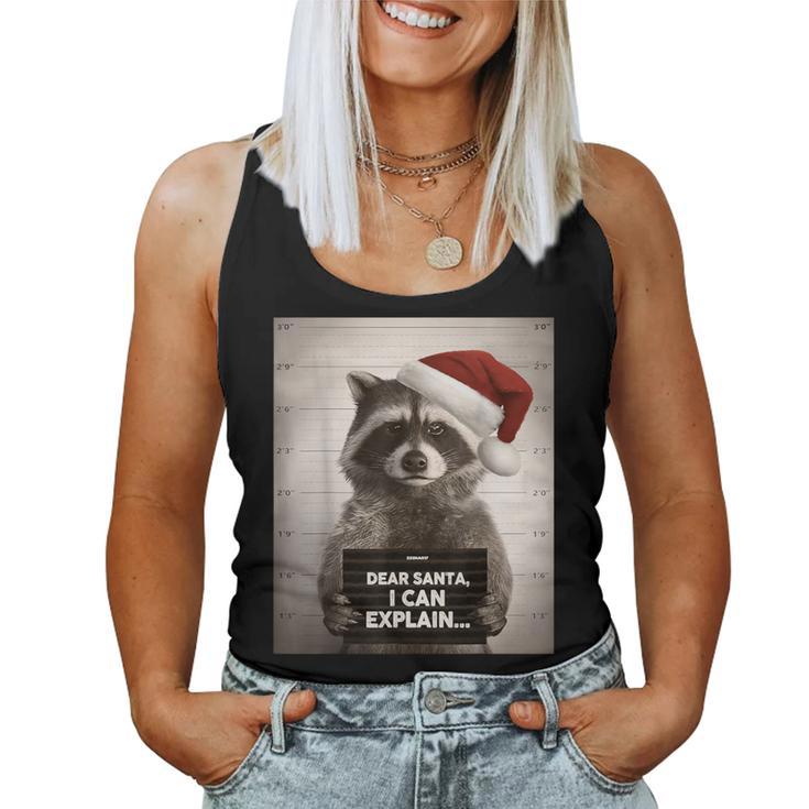 Christmas Outfit Women's Raccoon Tank Top Frauen