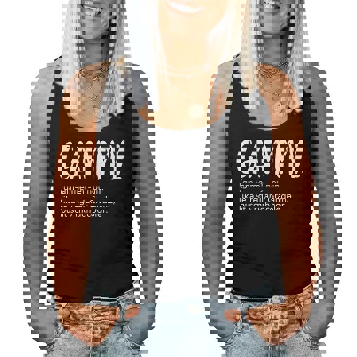 Gammy For Mother's Day Idea For Grandma Gammy Women Tank Top