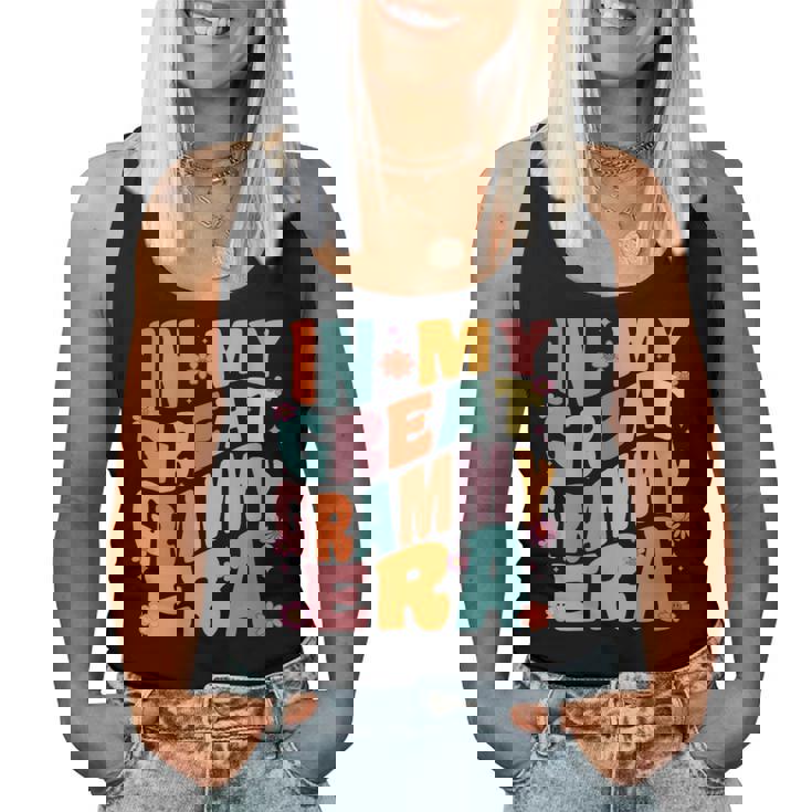 In My Grammy Era Baby Announcement Grandma Mother's Day Women Tank Top