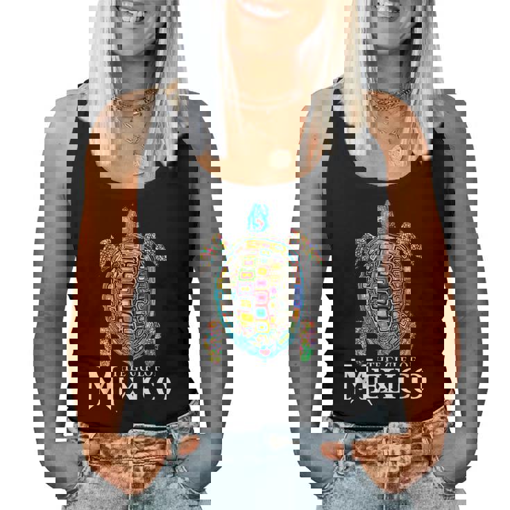 Gulf Of Mexico Forever Mexican Souvenir Sea Turtle Women Tank Top