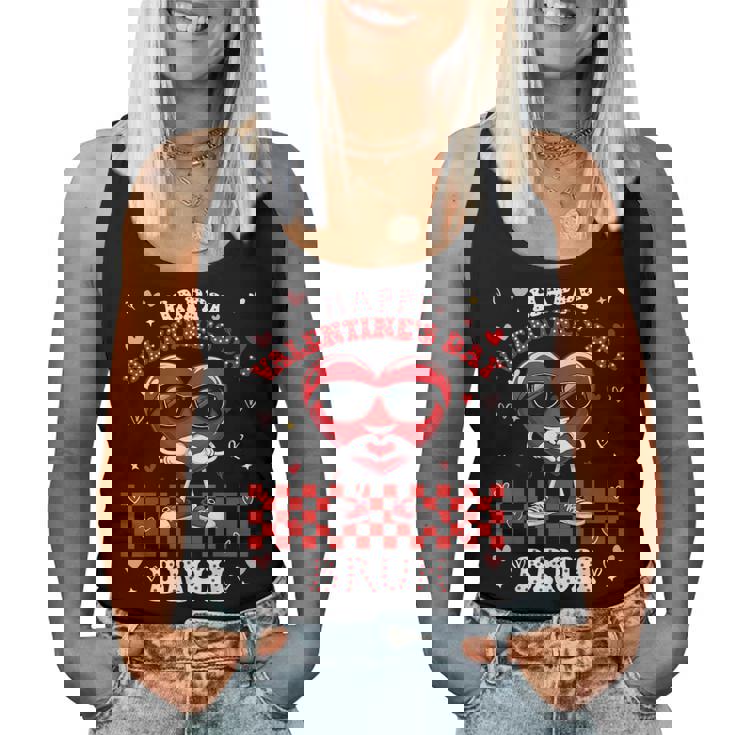 Happy Valentines Day Bruh Love Valentine Heart Girls Boys Women Tank Top
