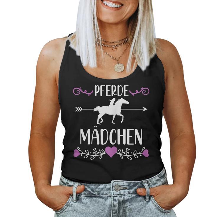 Horse Girls Horse Rider Idea S Tank Top Frauen