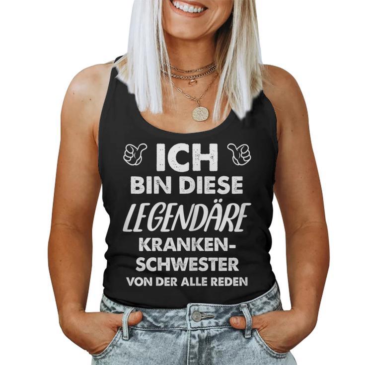 I Am This Legendary Nurse Tank Top Frauen