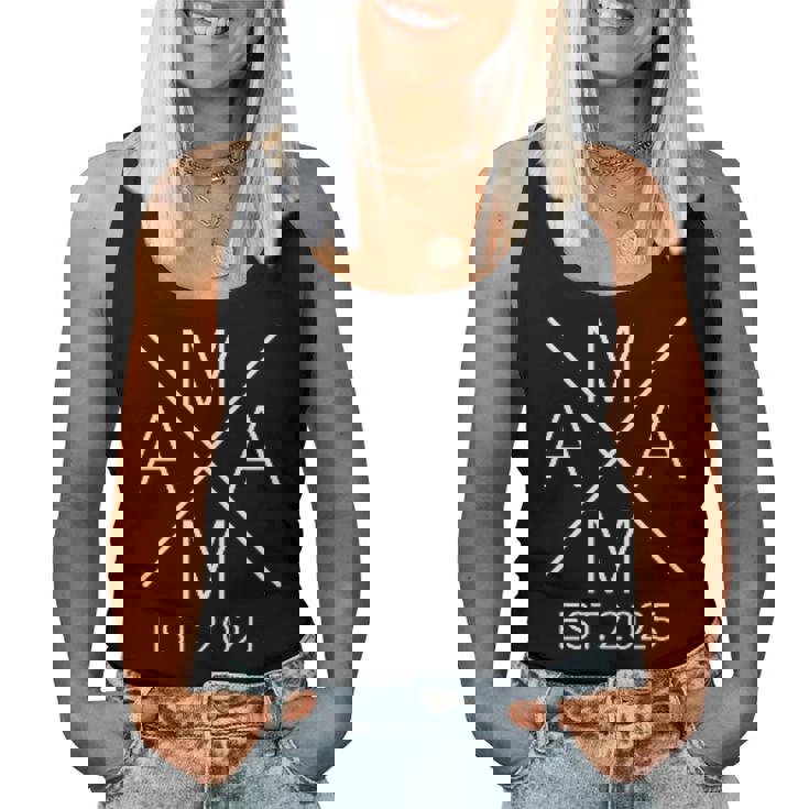 Mamá 2025 Embarazo 2025 Mama Est 2025 Camiseta sin mangas para mujer