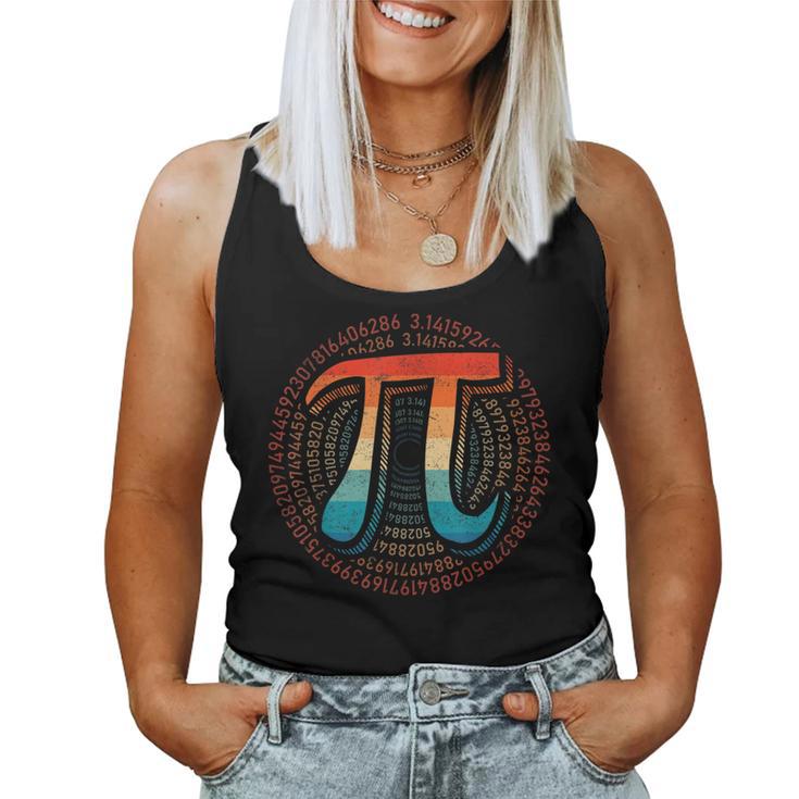 Math Is Simple As Pi Math Teacher Happy Pi Day Lover Women Tank Top