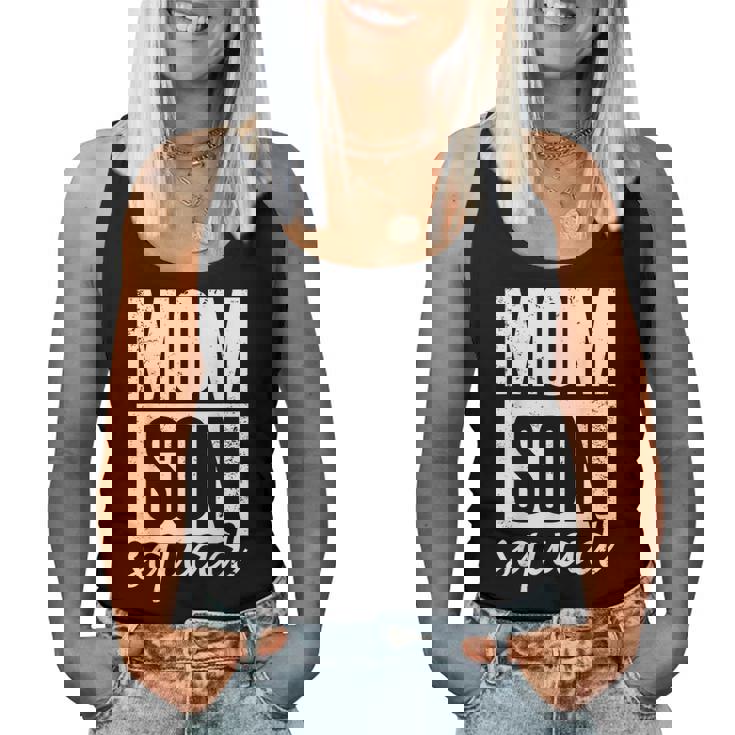 Mommy Son Squad Mom Sons Matching Mother's Day Mother Son Women Tank Top