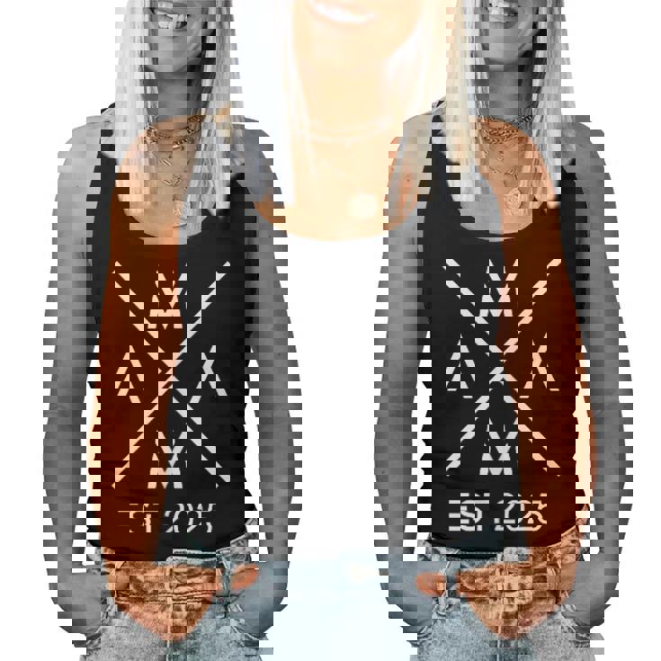 Mutter 2025 Mama Seit 2025 Mama Est 2025 Camiseta sin mangas para mujer