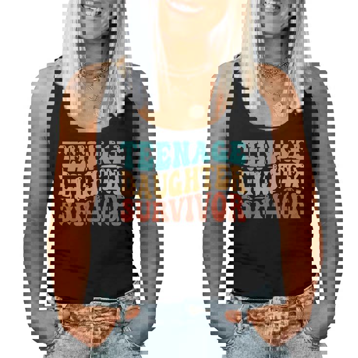 Nage Daughter Survivor Retro Groovy Women Tank Top