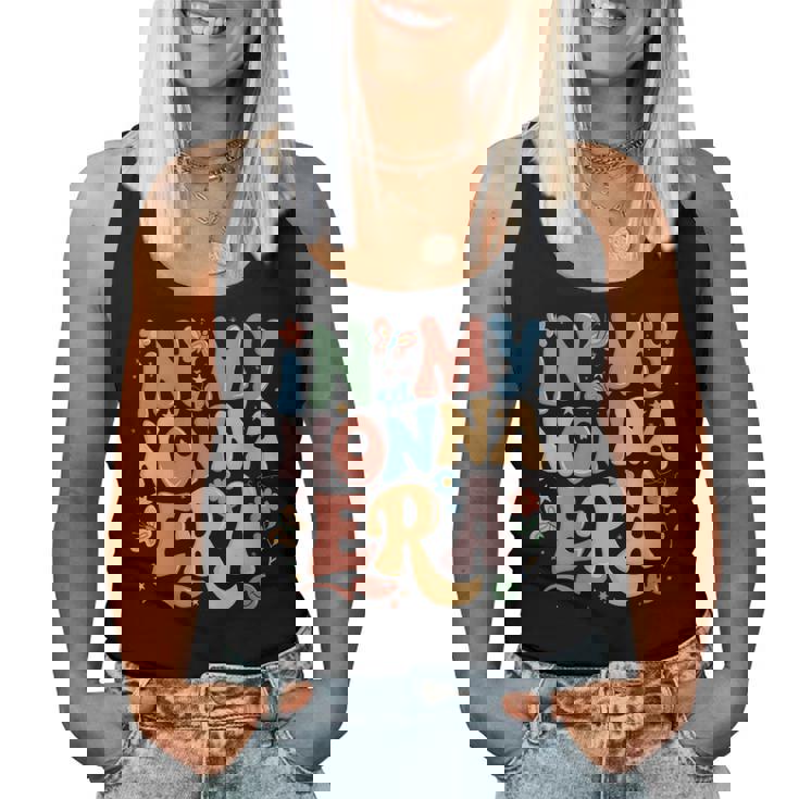 In My Nonna Era Retro Groovy Nonna Butterfly Women Tank Top
