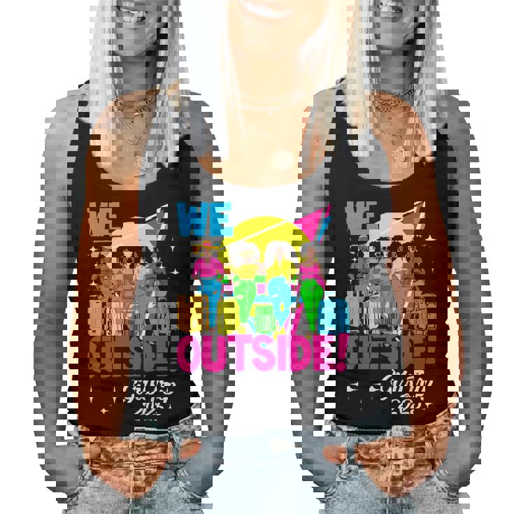 We Outside Girls Trip 2025 Afro Girls Black Together Women Tank Top