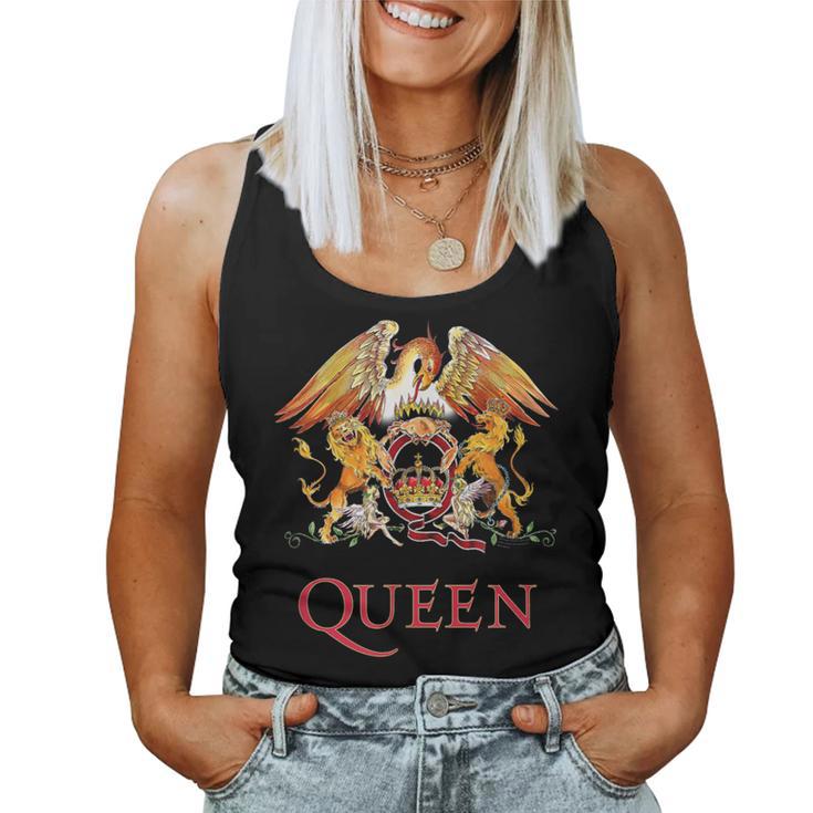 Queen Rock Music Band Logo By Rock Off Tank Top Frauen