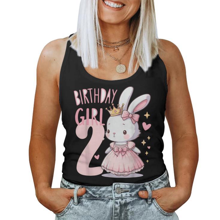 Rabbit Princess Children's Birthday 2 Years Girls Pink Tank Top Frauen