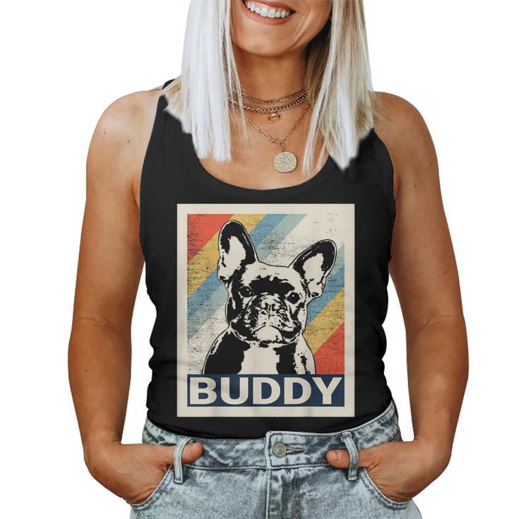 Retro French Bulldog For And Women Tank Top Frauen