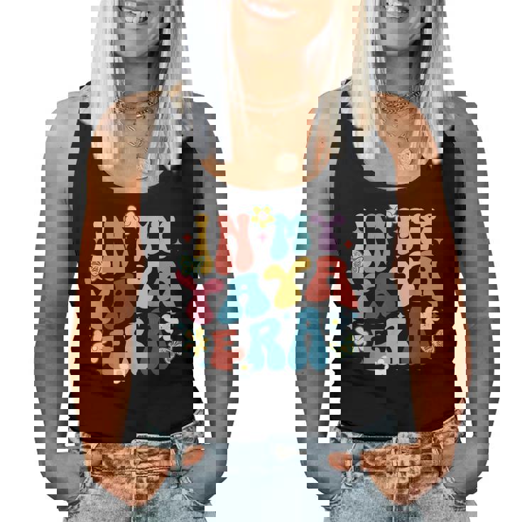 Retro Groovy In My Yaya Era Happy Mother's Day Women Tank Top