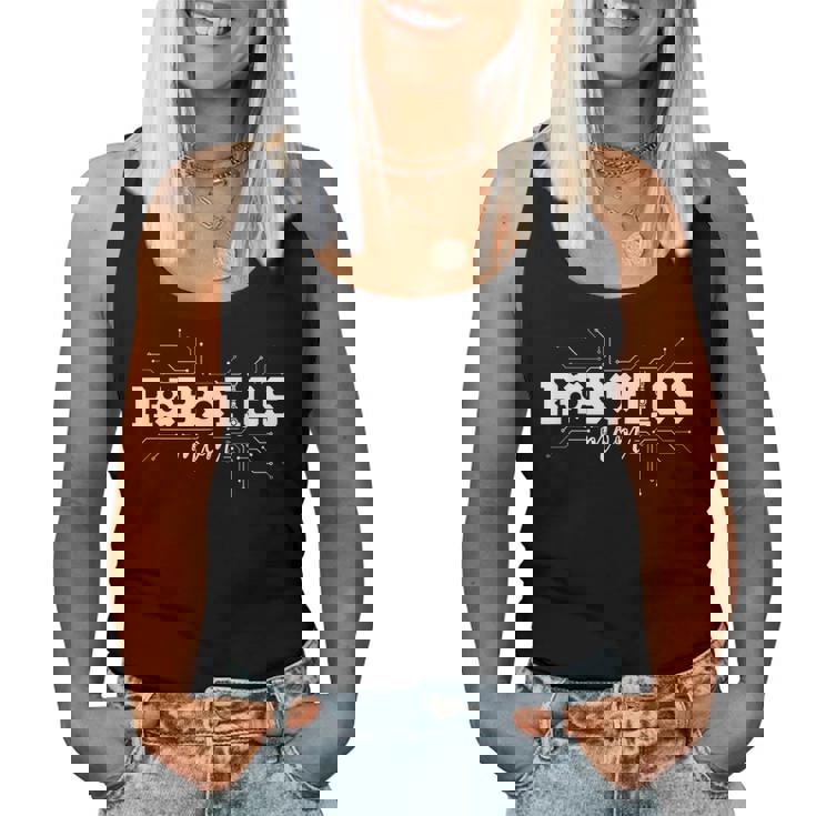 Robotics Mom Of A Robotics Engineer Mom Robotics Mother Women Tank Top